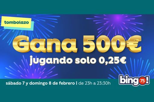 Gana 500€ jugando solo 0,25€